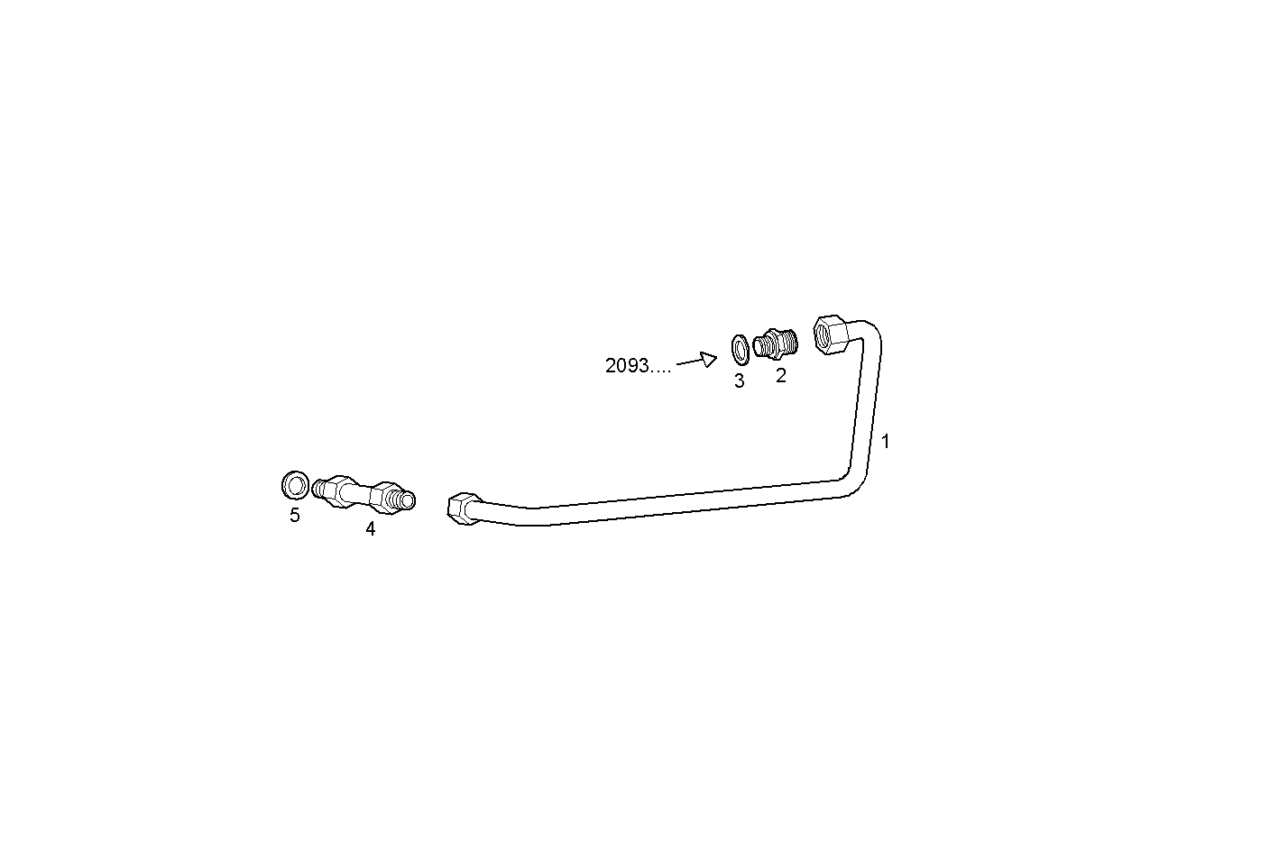 FUEL LINES - RETURN TO FUEL  PUMP - C13ENAM19.00 CURSOR 13 parts diagram