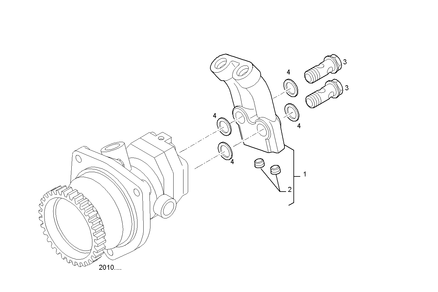 JUNCTION - F3BE9687A*E001 CURSOR 13 - TIER 3 parts diagram
