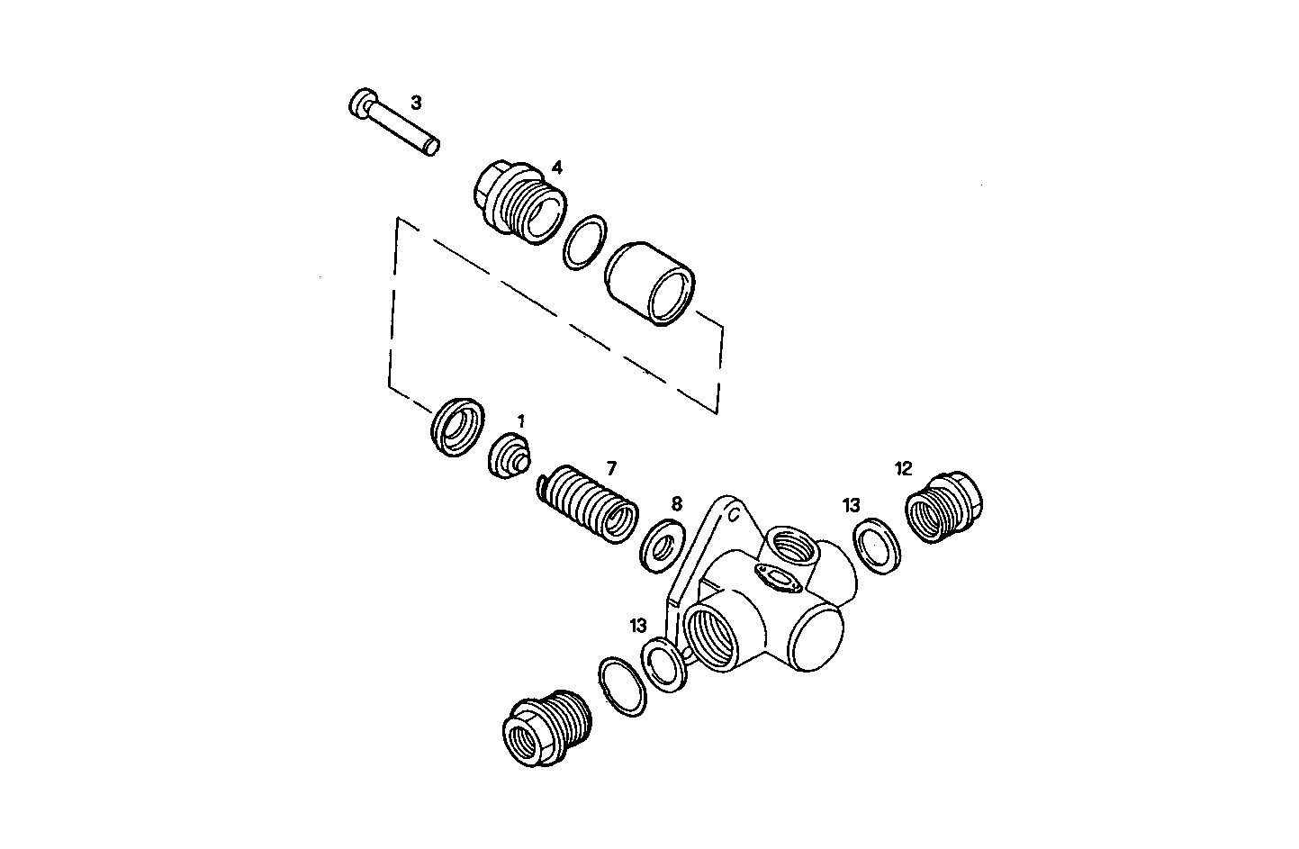 FUEL PUMP (COMPONENTS) - 8210SRC21.30A001 8210SRC21 parts diagram