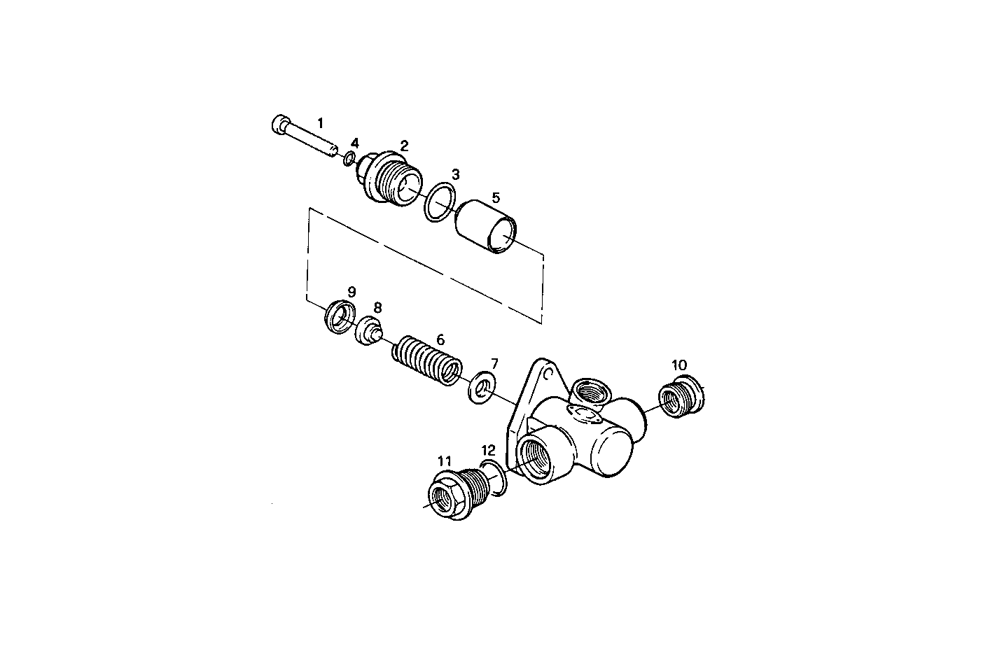 FUEL PUMP (COMPONENTS) - 8291SRM75.32A003 8291SRM75 parts diagram