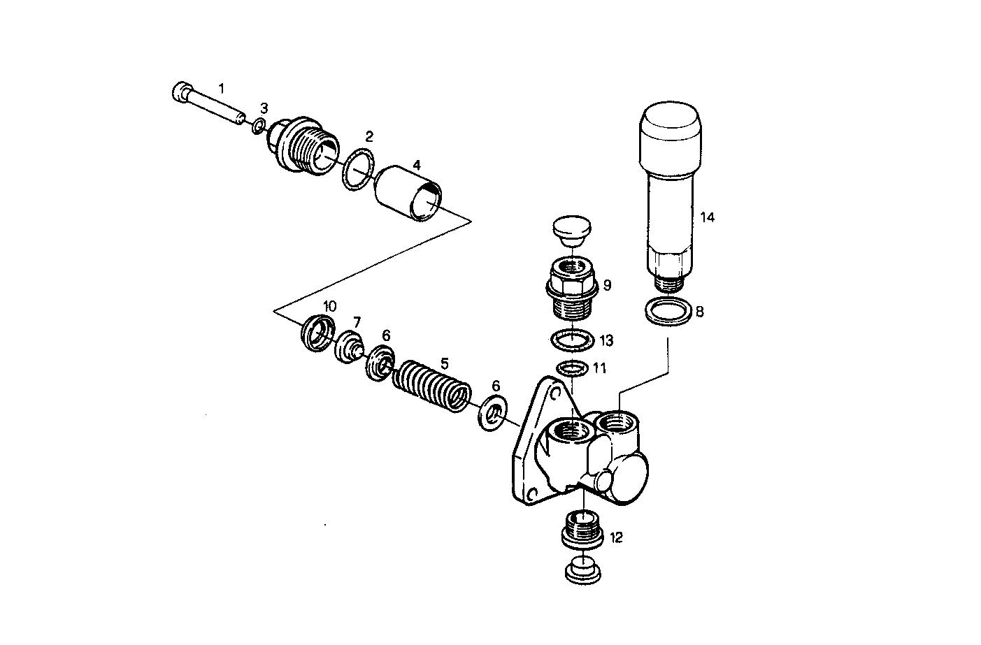 FUEL PUMP (COMPONENTS) - 8061Si40.00 8061Si40 parts diagram