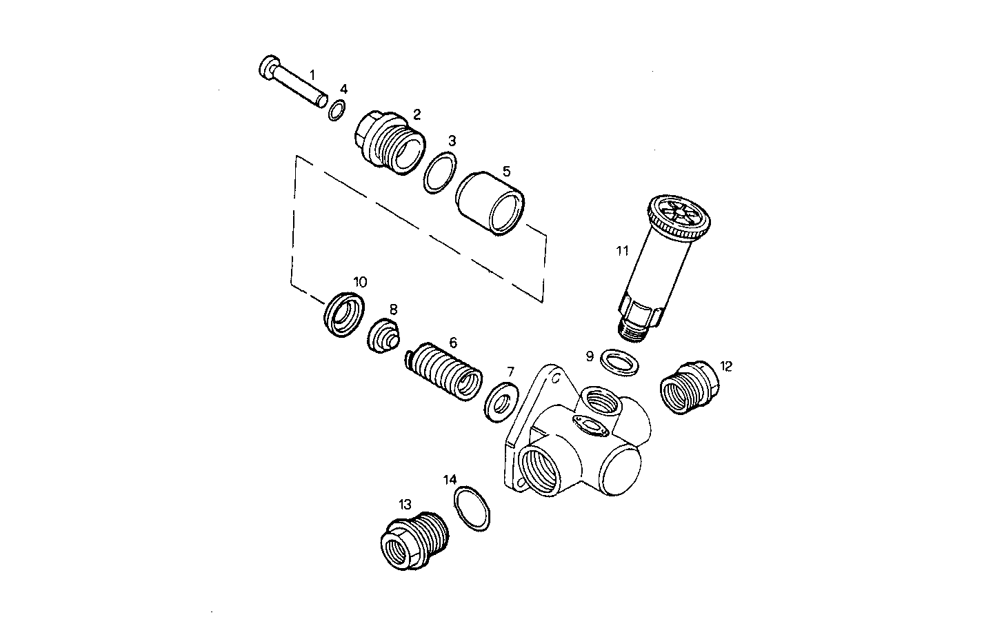 FUEL PUMP (COMPONENTS) - 8361SM21.00 8361SM21 parts diagram