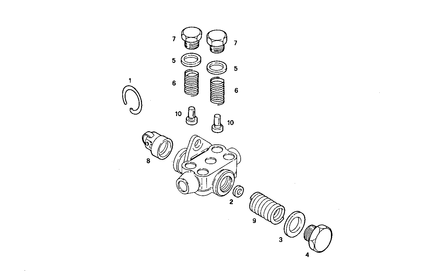FUEL PUMP (COMPONENTS) - 8361SM21.01 8361SM21 parts diagram