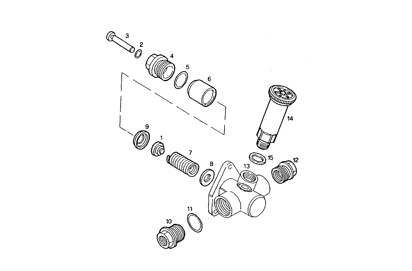 FUEL PUMP (COMPONENTS) - 8210SRi12.01 8210SRi12 parts diagram
