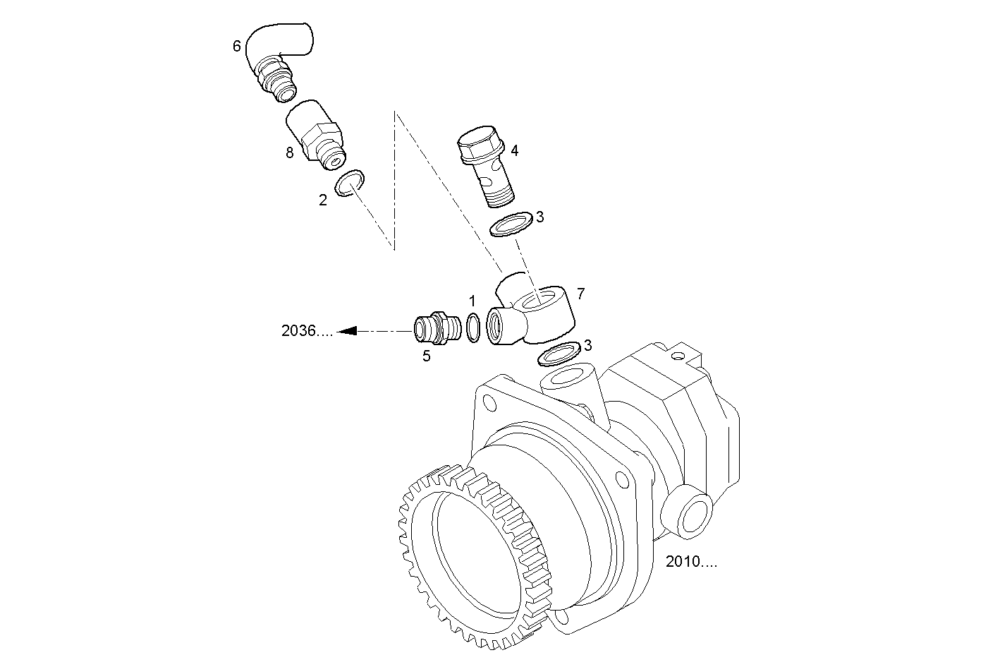 EXCESS PRESSURE RELIEF VALVE - GECURSOR350E.A71M CURSOR 13 parts diagram