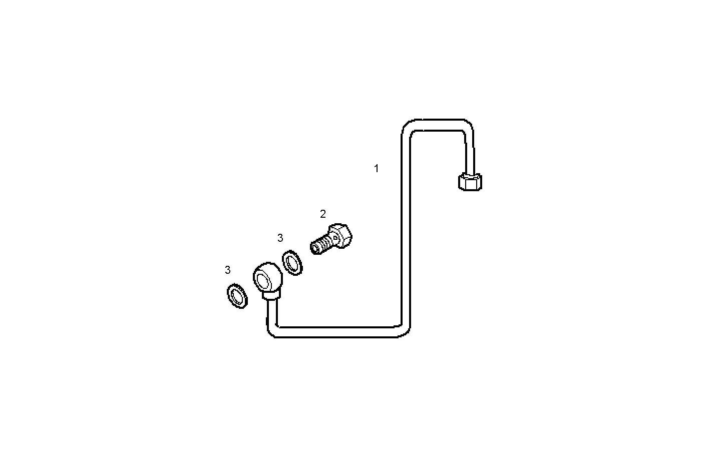 FUEL LINES - TANK RETURN PIPE - C78ENAM12.00 CURSOR 8 parts diagram