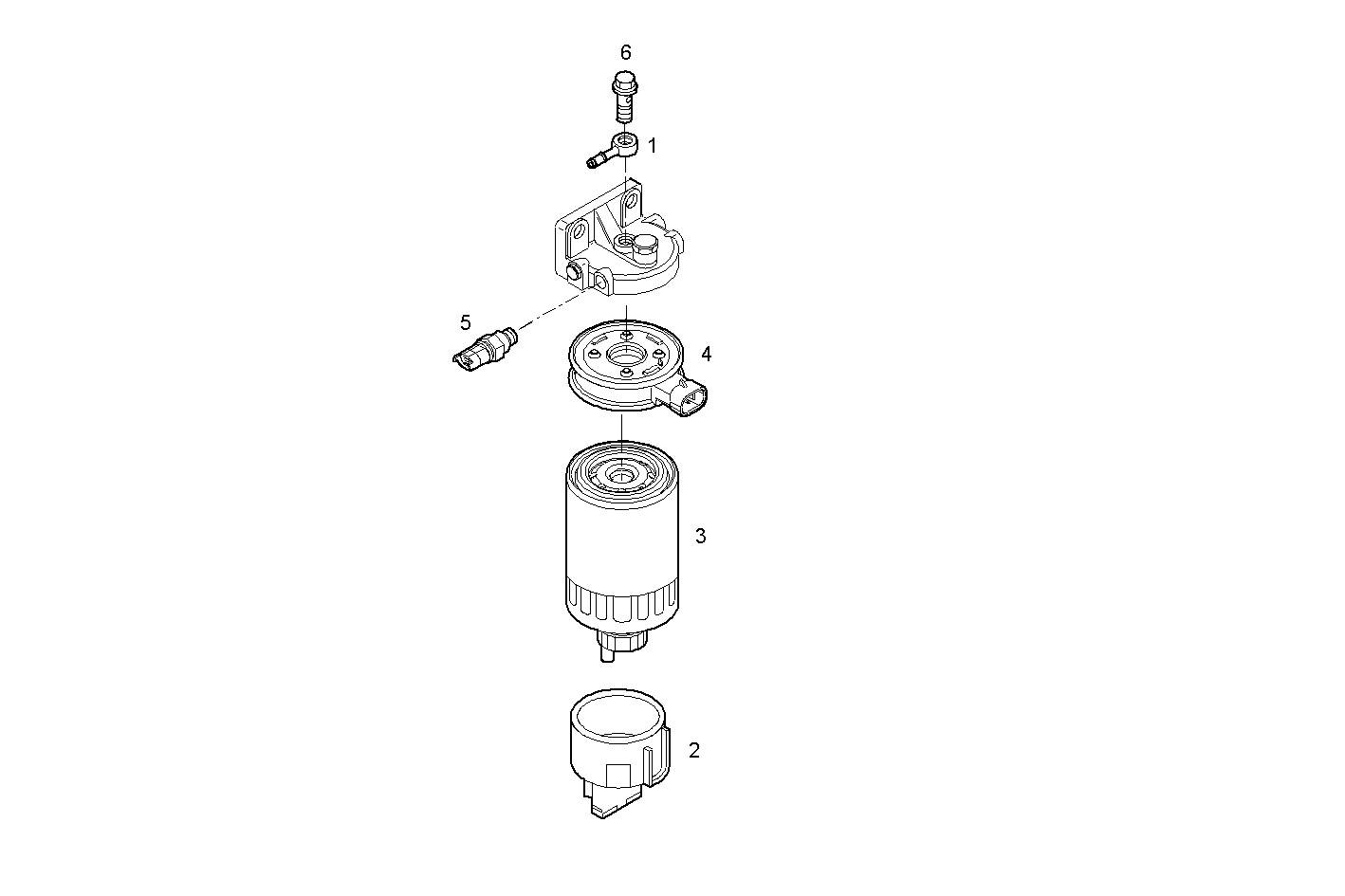 FUEL FILTER (COMPONENTS) parts diagram
