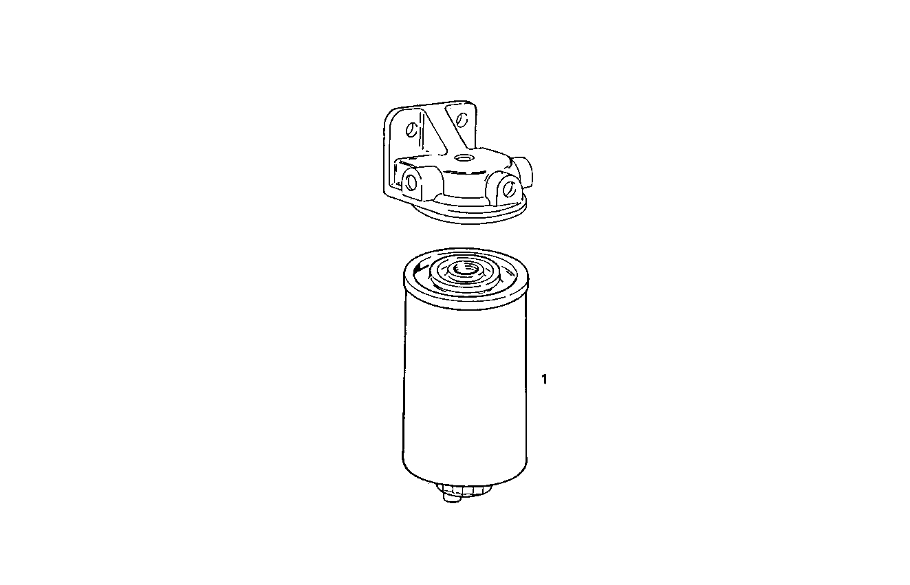 FUEL FILTER (COMPONENTS) - 8041M09.02 8041M09 parts diagram