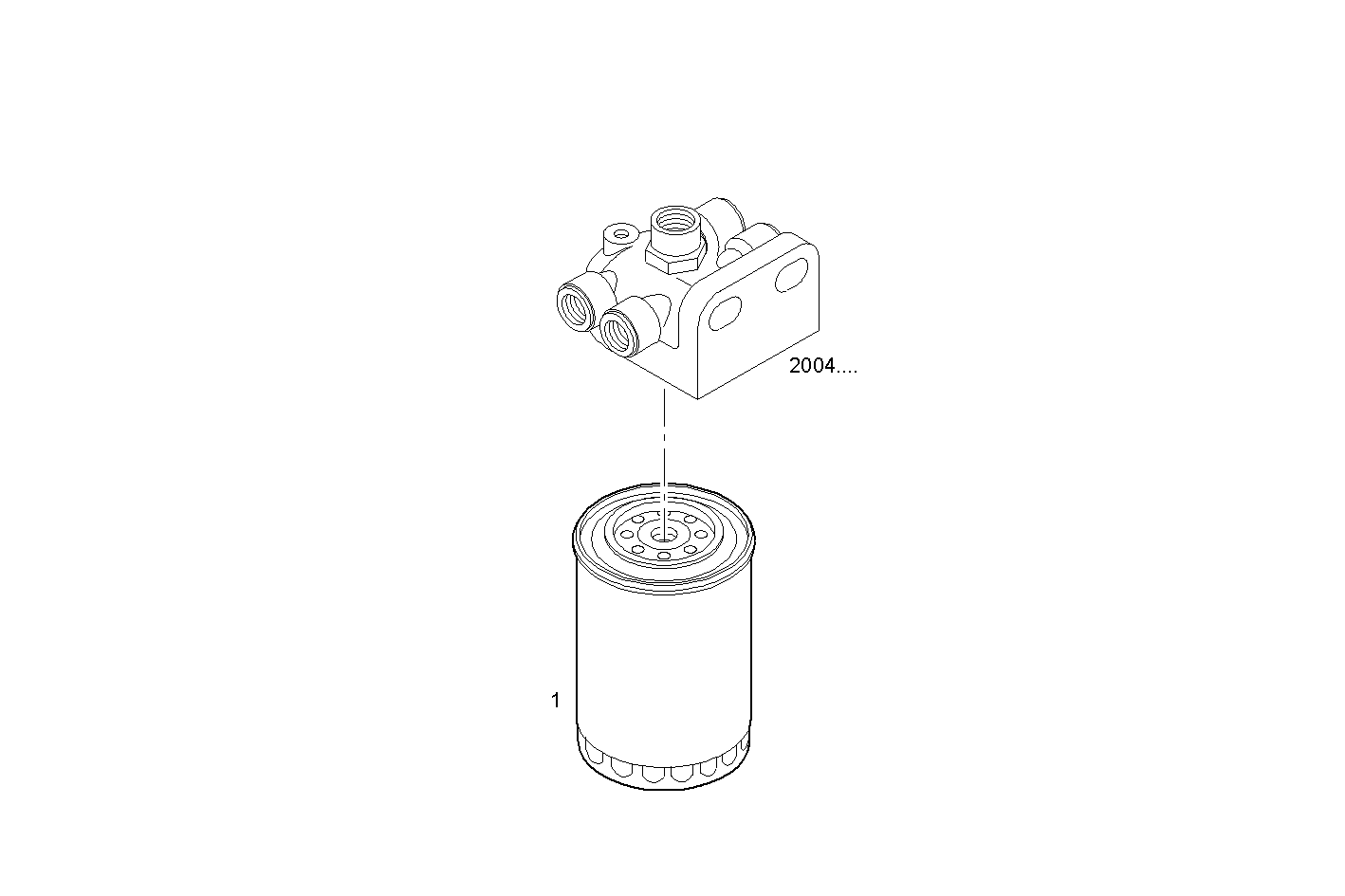 FUEL FILTER - C78ENTM50.11 CURSOR 8 parts diagram