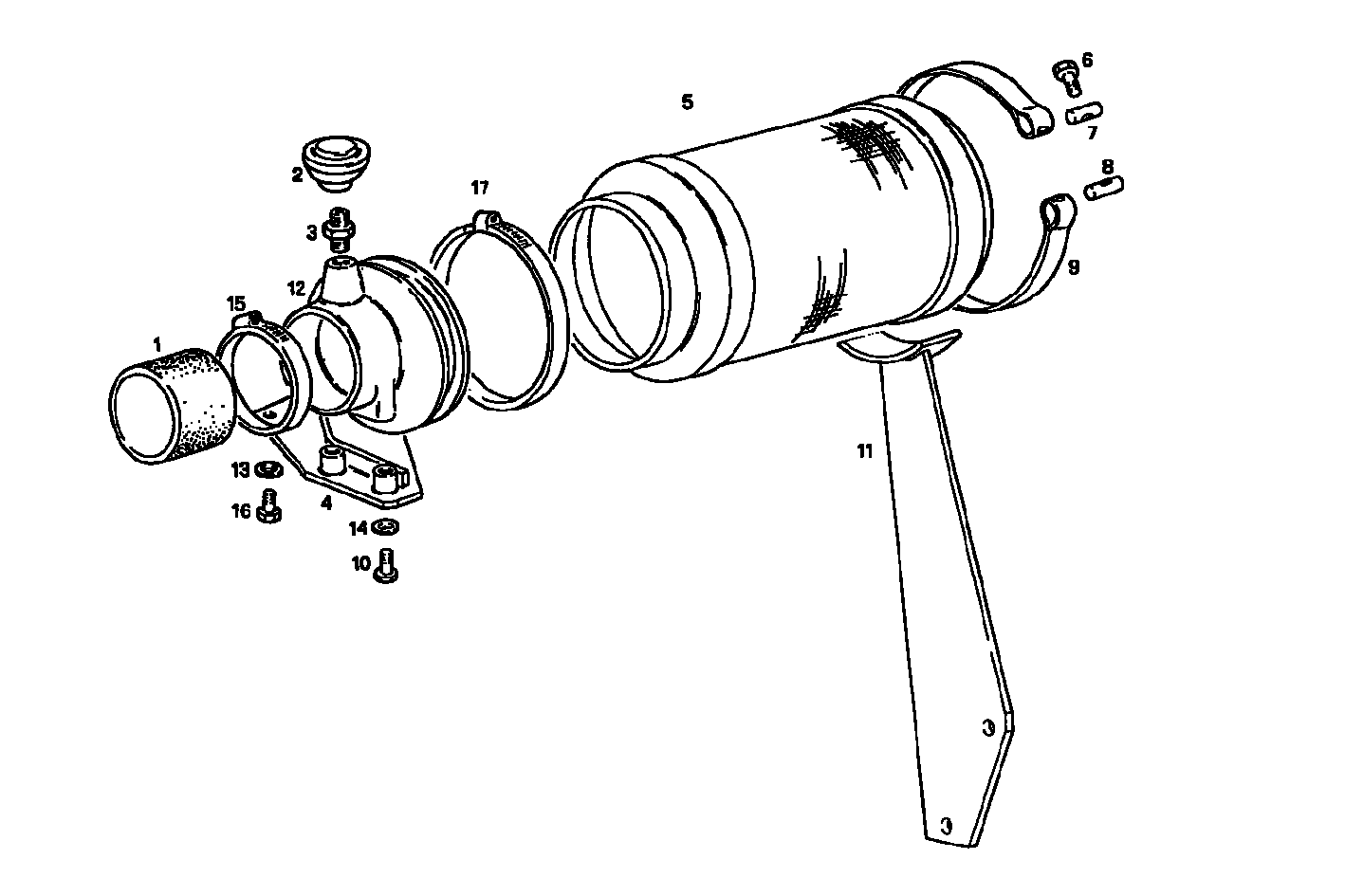 AIR CLEANER - 8210SRM36.10 8210SRM36 parts diagram