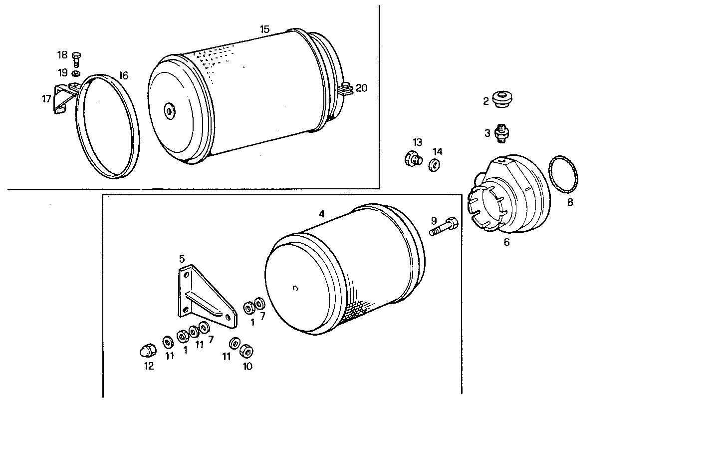AIR CLEANER - 8361SRM32.00 8361SRM32 parts diagram