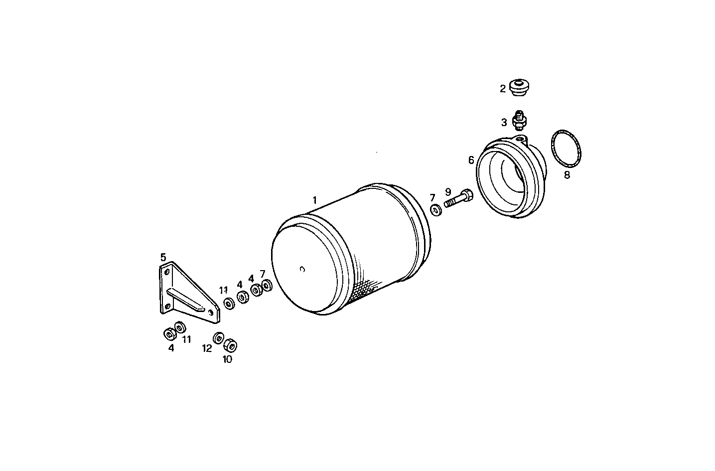 AIR CLEANER - 8361SRM40.01 8361SRM40 parts diagram
