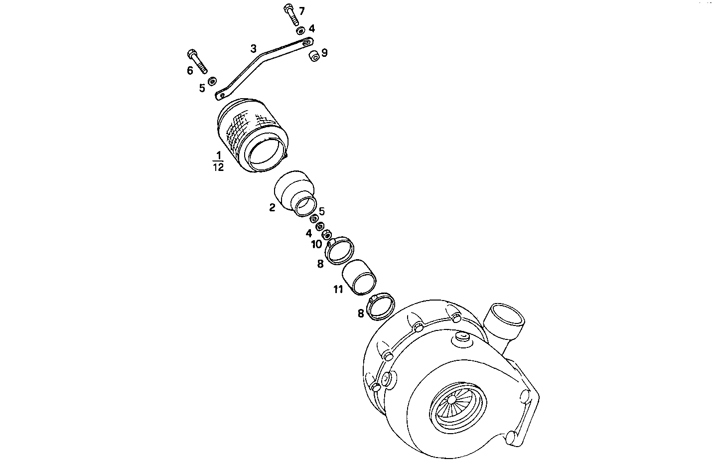 AIR CLEANER - 8140SRM15.10 8140SRM15 parts diagram