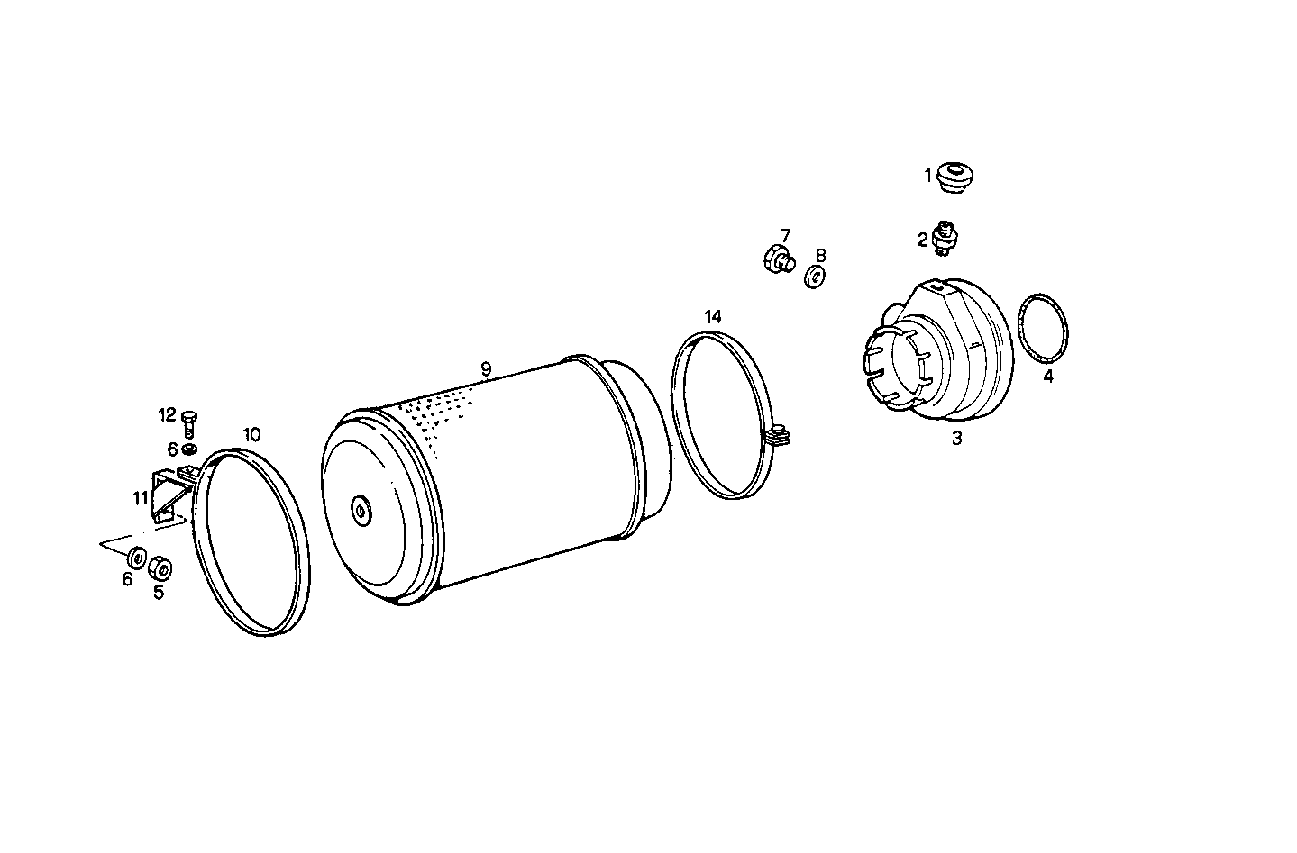AIR CLEANER - 8361SM21.01 8361SM21 parts diagram