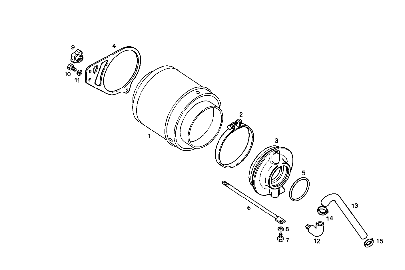 AIR CLEANER - C78ENTM50.11 CURSOR 8 parts diagram