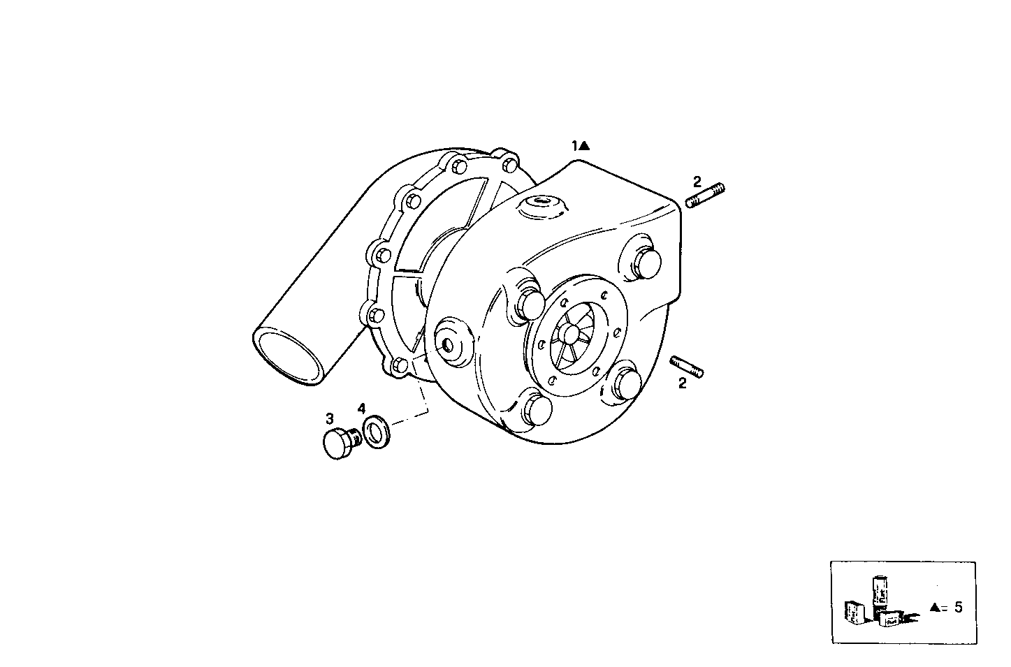 TURBOCHARGER - 8210SRM36.11 8210SRM36 parts diagram