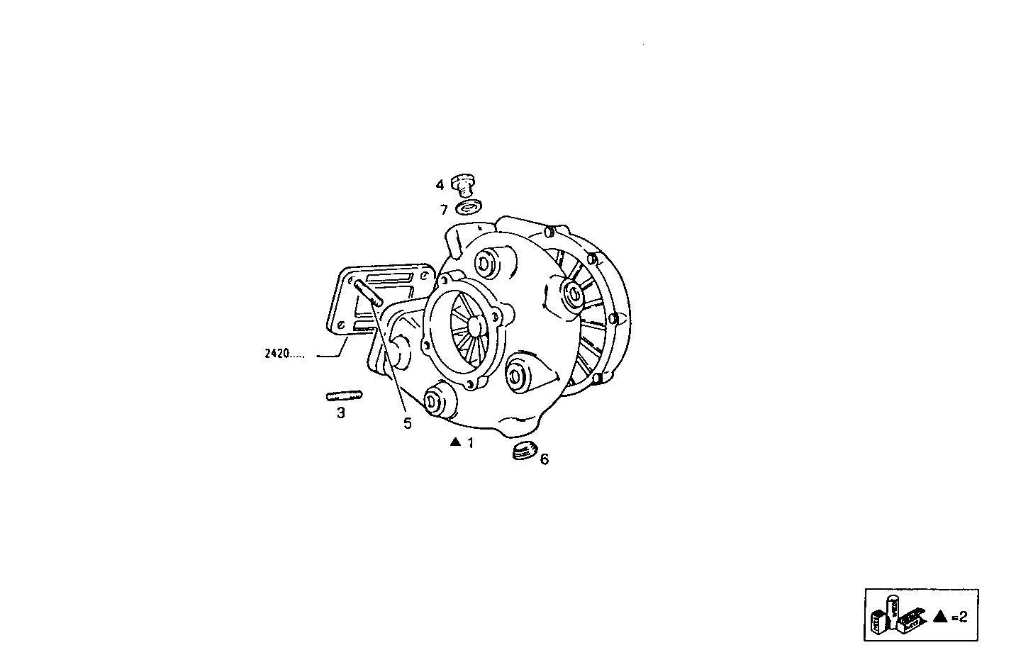 TURBOCHARGER - 8061SRM24.10 8061SRM24 parts diagram