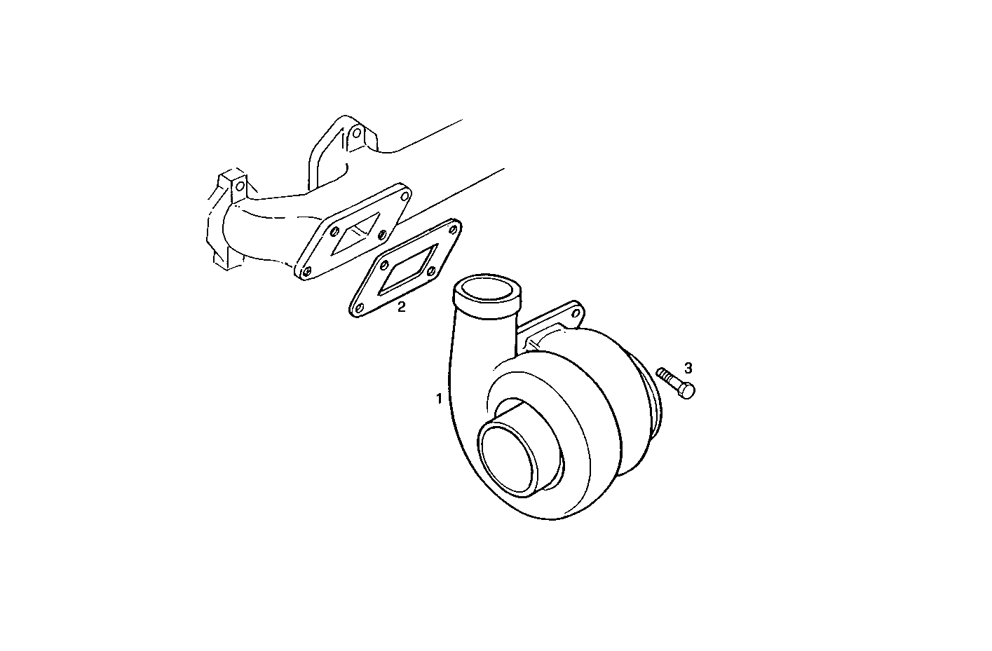 TURBOCHARGER - 8060SRC20.01 8060SRC20 parts diagram