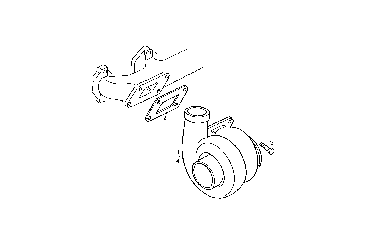 TURBOCHARGER - 8060SRC22.11 8060SRC22 parts diagram