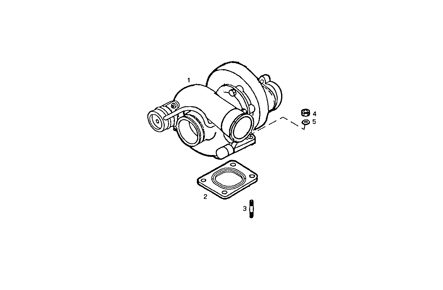 TURBOCHARGER - 8140SC00.60 8140SC00 parts diagram