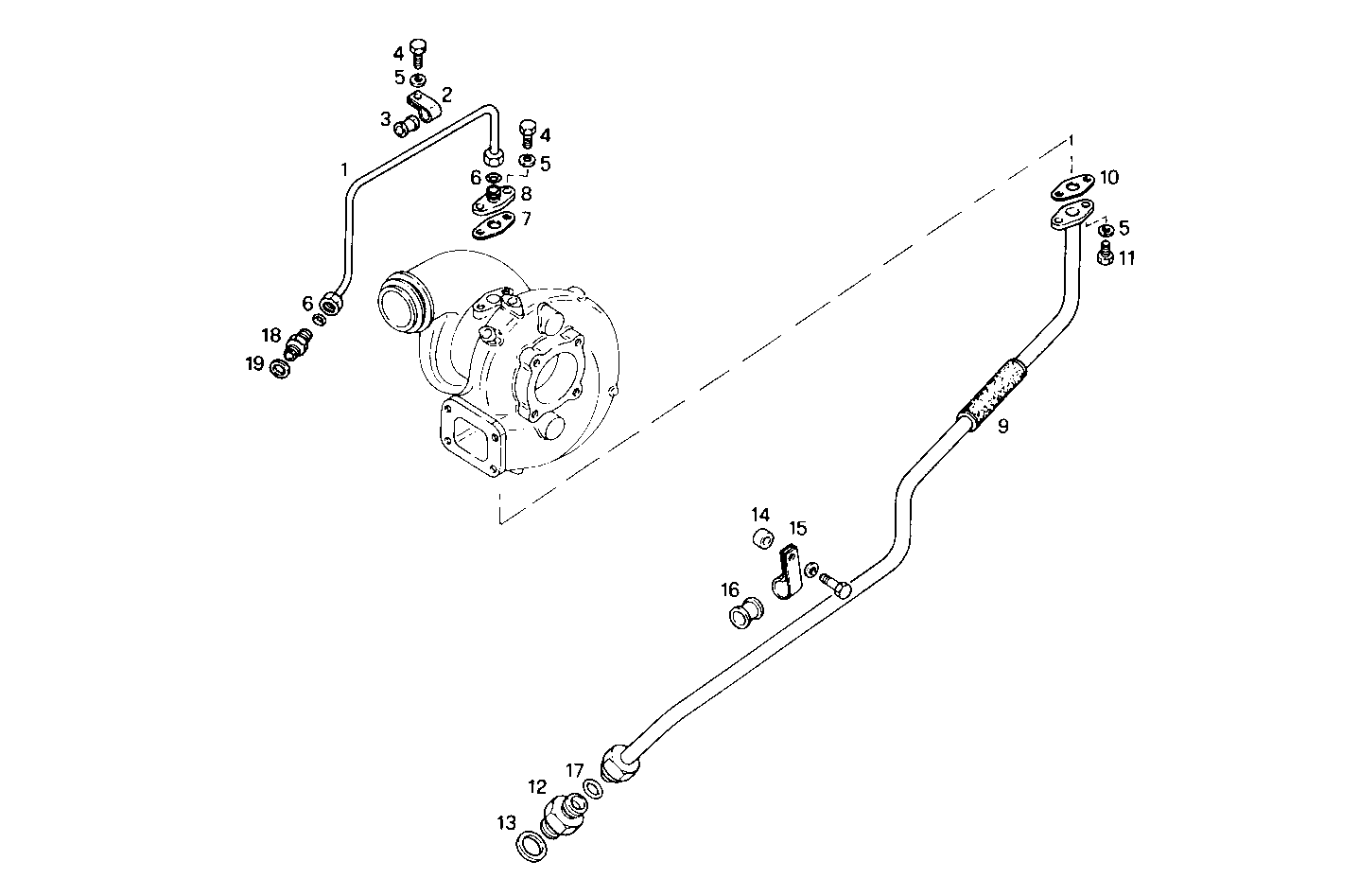 TURBOCHARGER - C78ENTM30.10-C 12/03 CURSOR 8 parts diagram