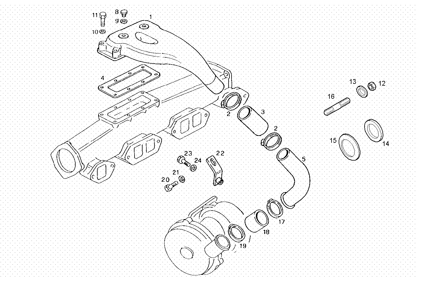SUPERCHARGING LINES - 8361SRE11.00 8361SRE11 parts diagram