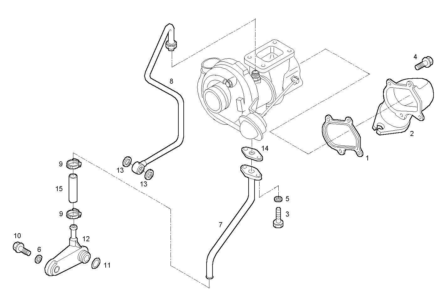 SUPERCHARGING LINES - 8140.43C.3941 8140.43 parts diagram