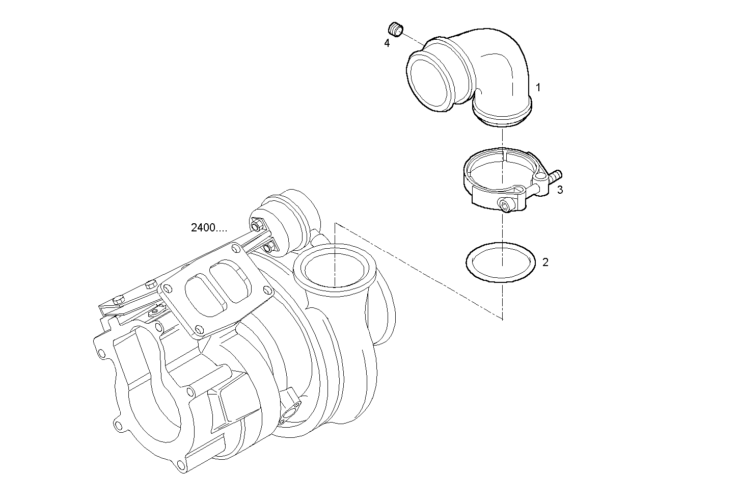 SUPERCHARGING LINES - GENEF180E.A002 NEF 6 electron. parts diagram