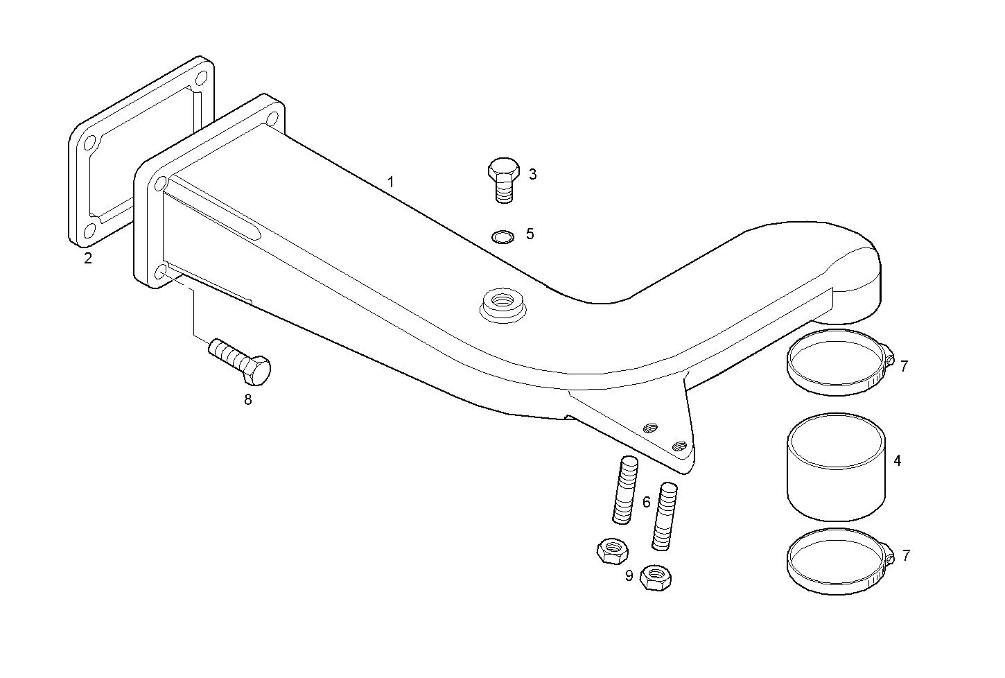 SUPERCHARGING LINES - N67MNTM28.11 NEF 6 mechanic. parts diagram