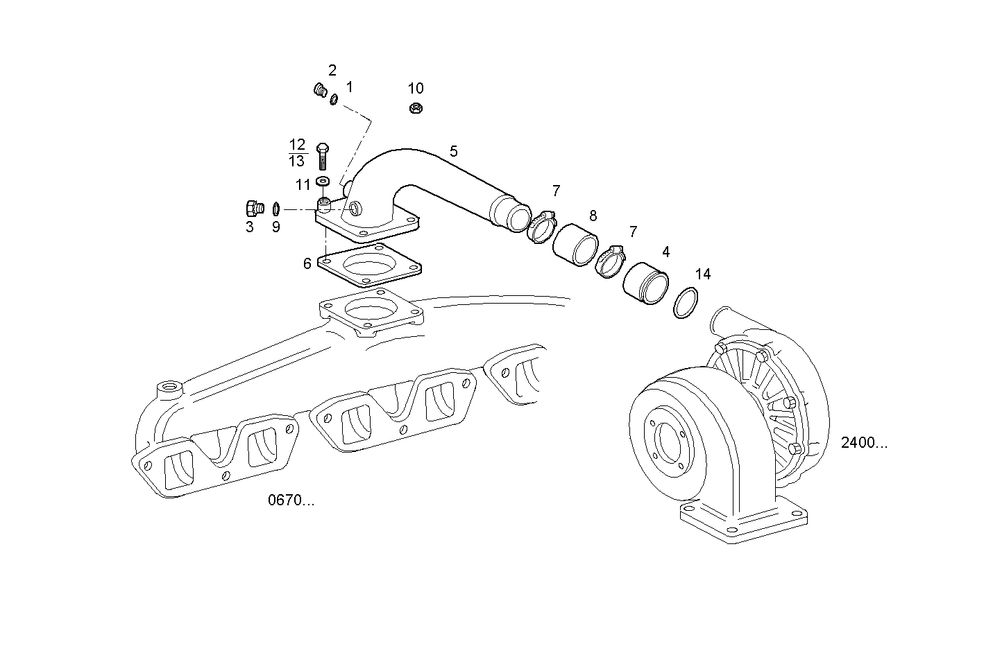 SUPERCHARGING LINES - 8061.25.462 8061.25 parts diagram
