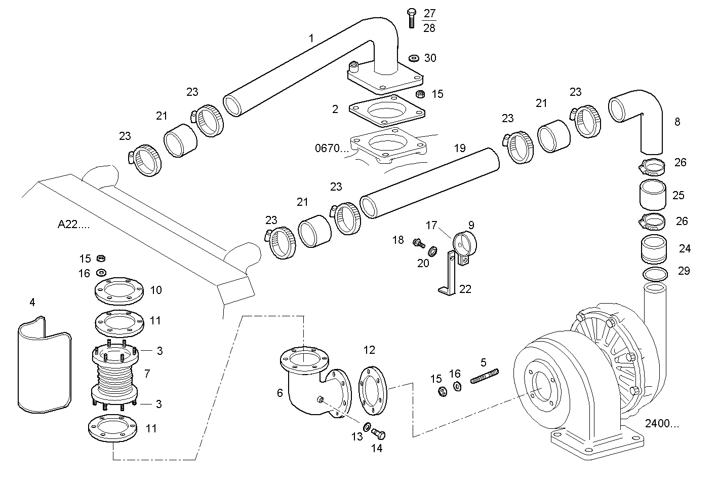 SUPERCHARGING LINES - 8061SRi27.06 8061SRI27 parts diagram