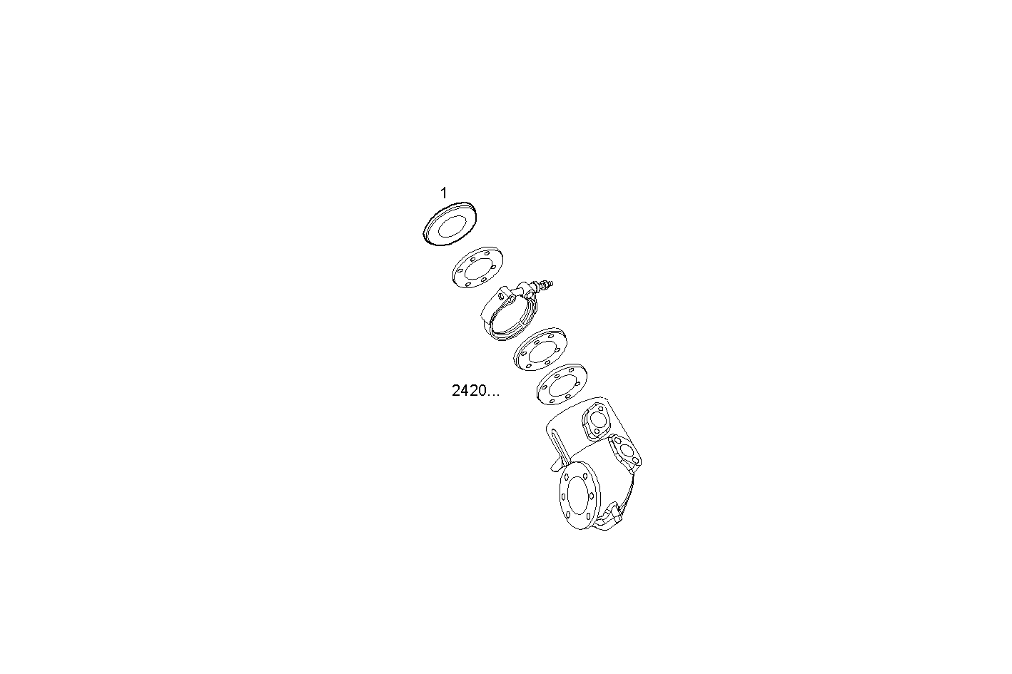 SUPERCHARGING LINES - V08ENTM12.10B210 VECTOR 8 parts diagram