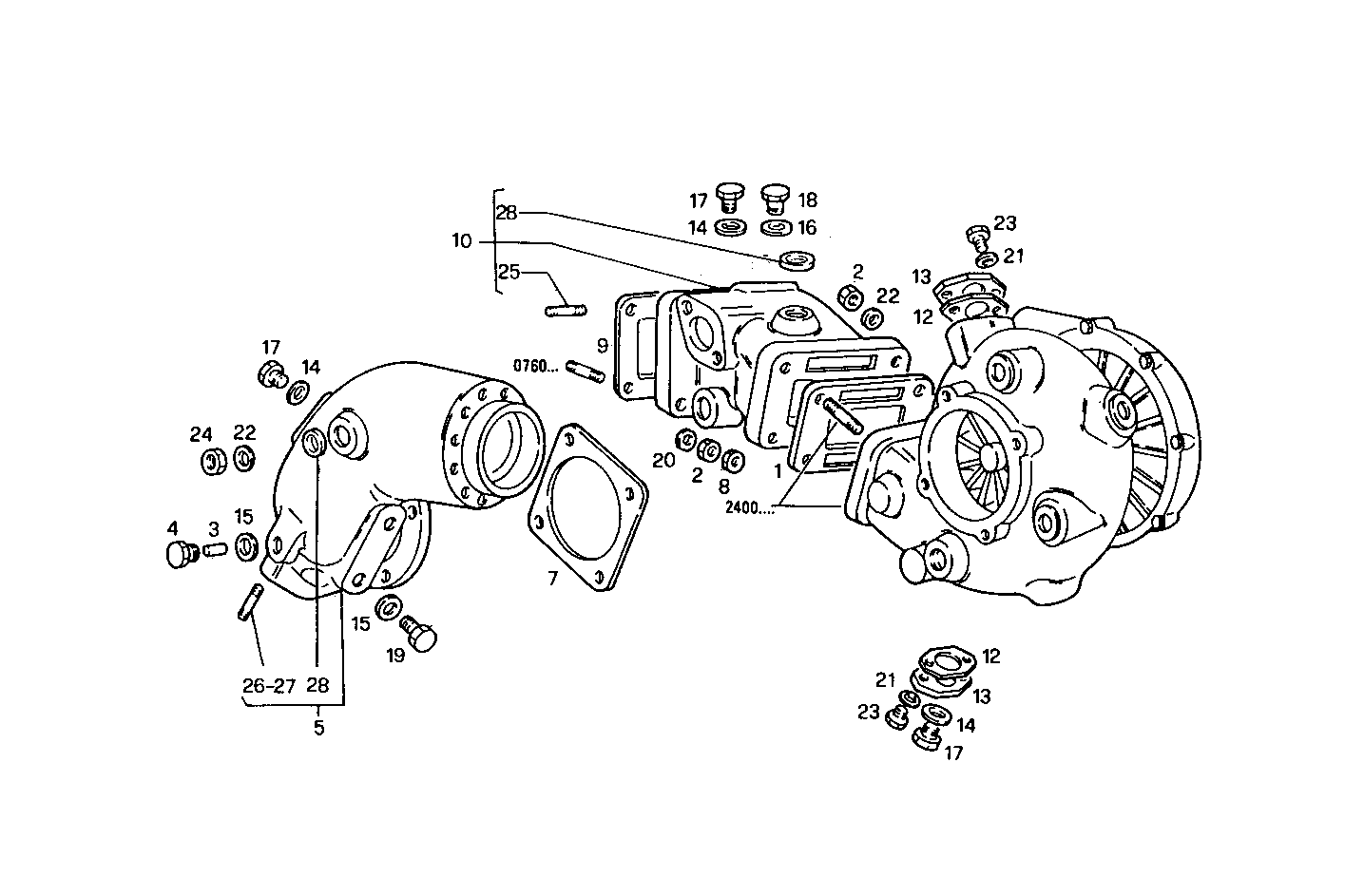 SUPERCHARGING LINES - 8061SRM27.10 8061SRM27 parts diagram