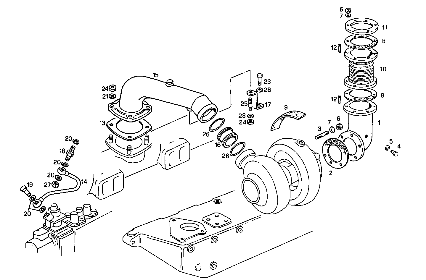 SUPERCHARGING LINES - 8361SM21.00 8361SM21 parts diagram