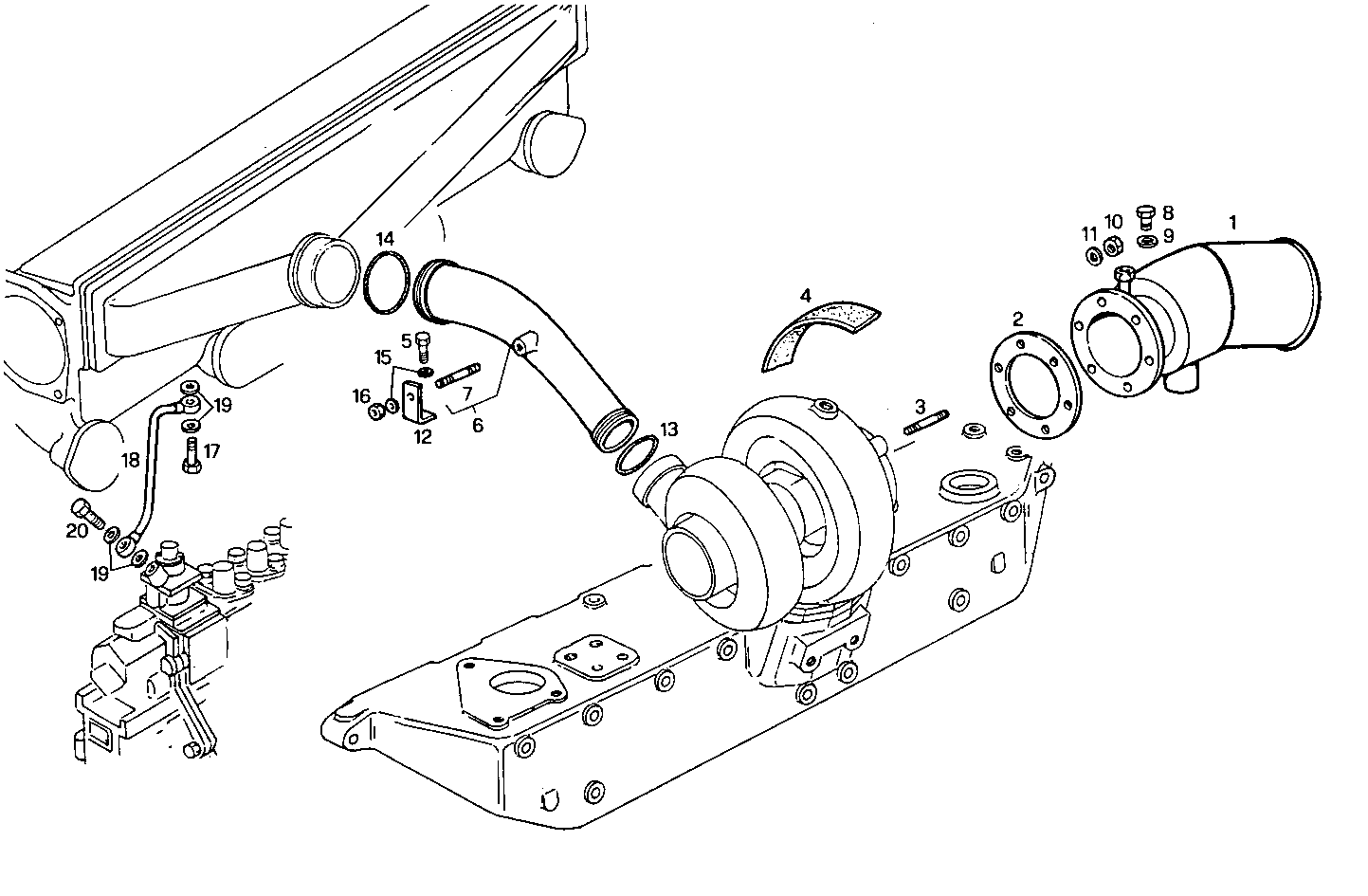 SUPERCHARGING LINES - 8361SRM32.01 8361SRM32 parts diagram