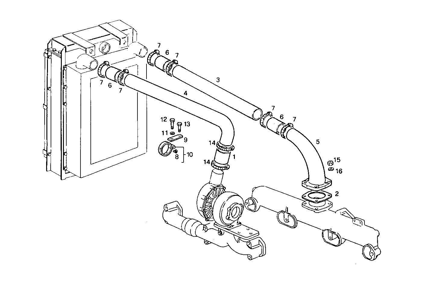 SUPERCHARGING LINES - 8361SRi26.00A550 8361SRi26 parts diagram