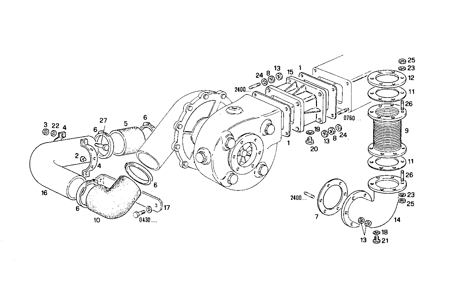 SUPERCHARGING LINES - 8210SRM36.10 8210SRM36 parts diagram