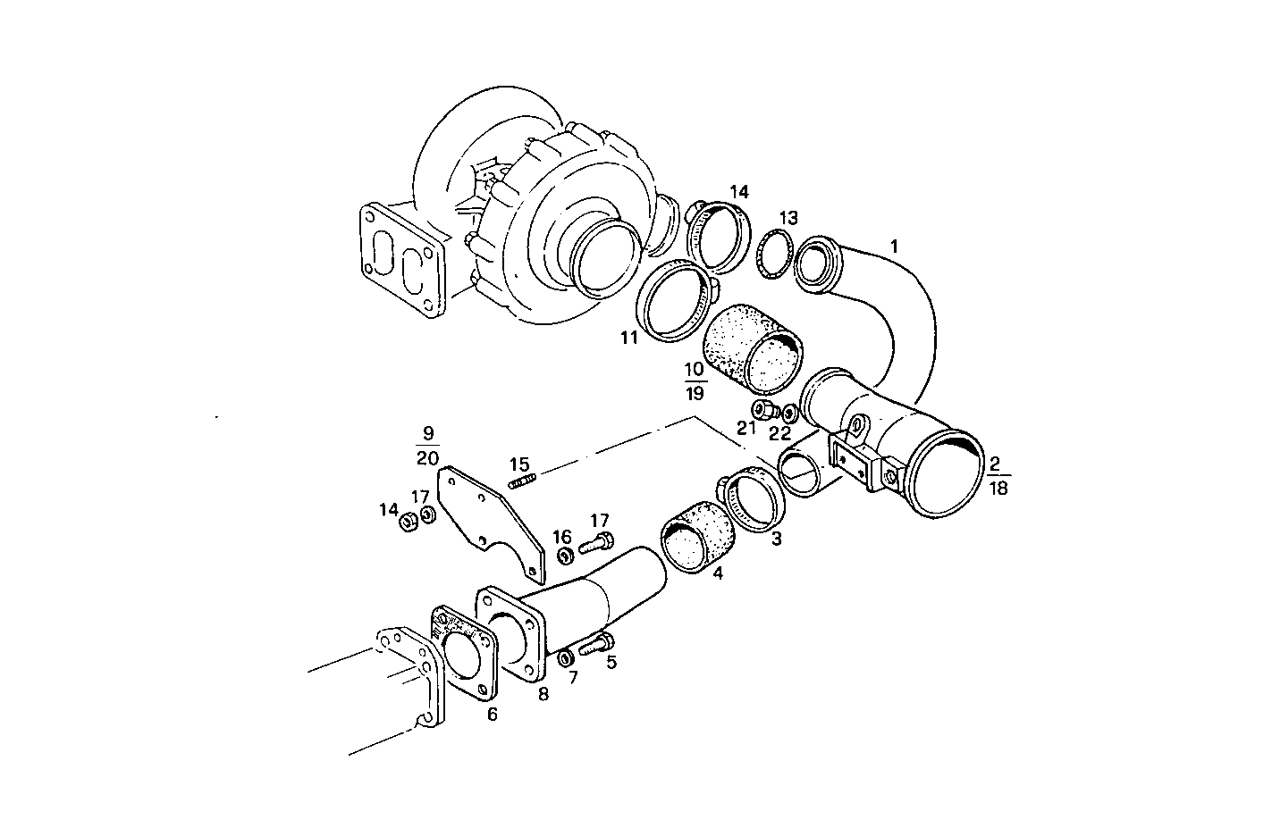 SUPERCHARGING LINES - PU8210SI02.00A100 PU8210SI02 parts diagram