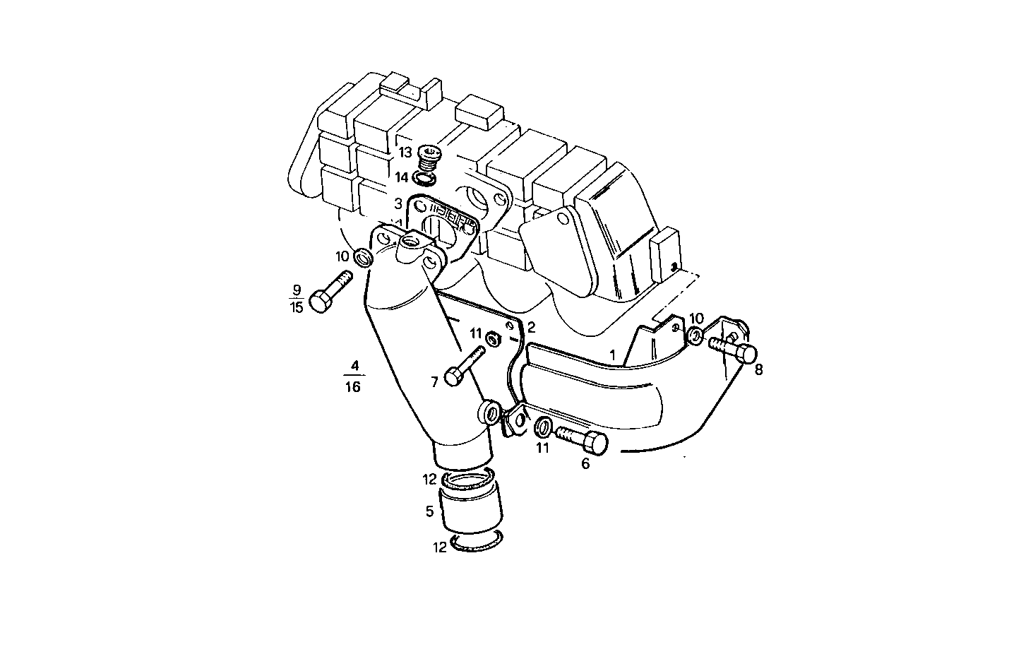 SUPERCHARGING LINES - 8141Si27.02 8141Si27 parts diagram
