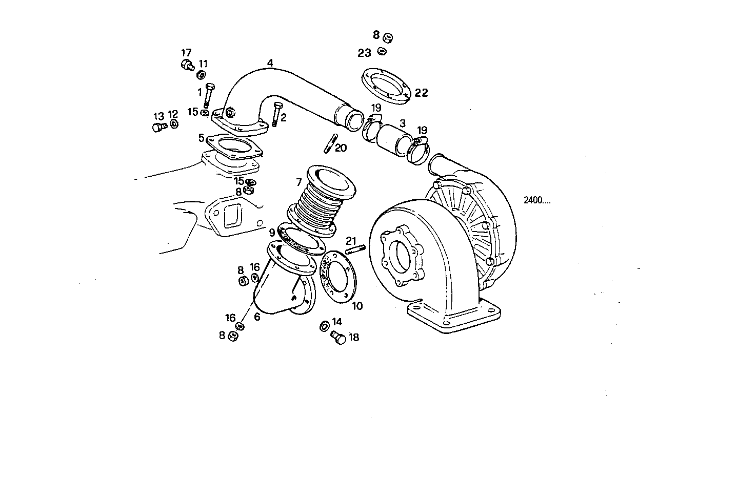 SUPERCHARGING LINES - 8061Si05.05 8061Si05 parts diagram