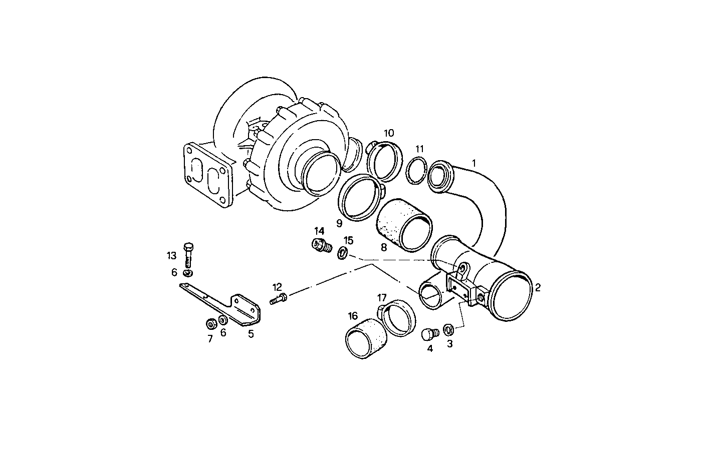 SUPERCHARGING LINES - 8210SRi12.01 8210SRi12 parts diagram