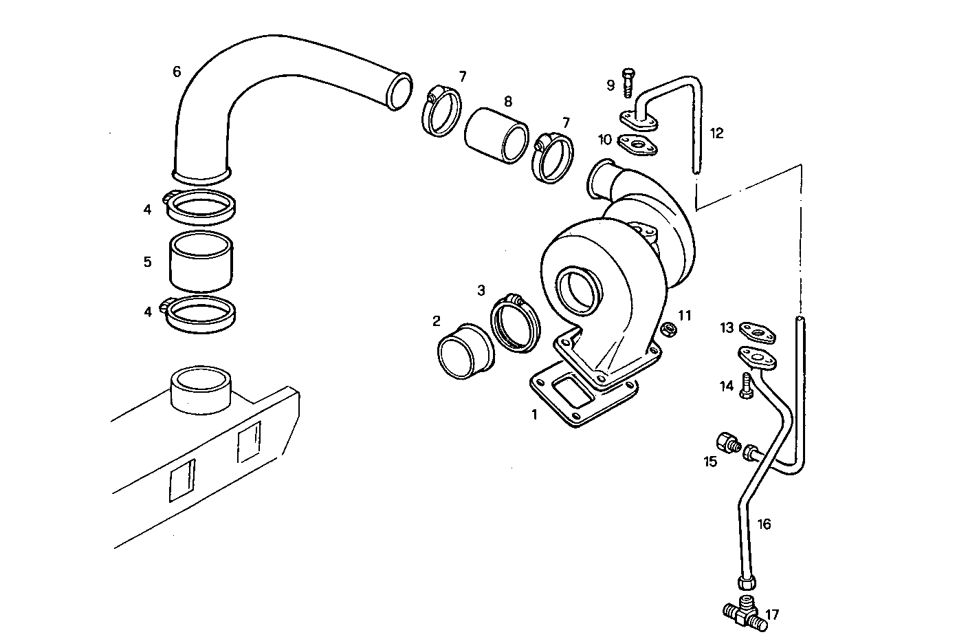 SUPERCHARGING LINES - 7450Si15.05A500 7450Si15 parts diagram
