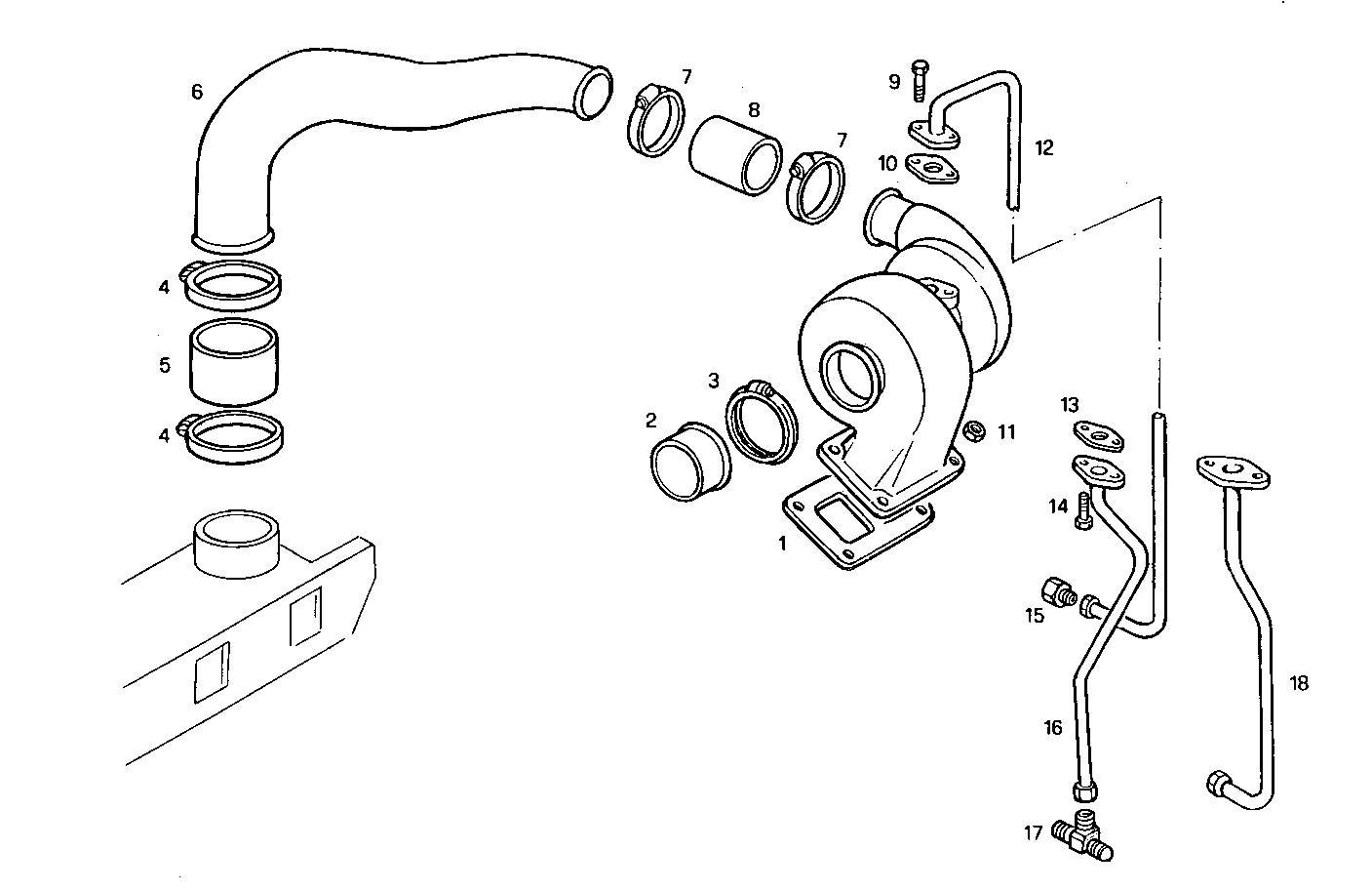 SUPERCHARGING LINES - 7675Si10.05 7675Si10 parts diagram