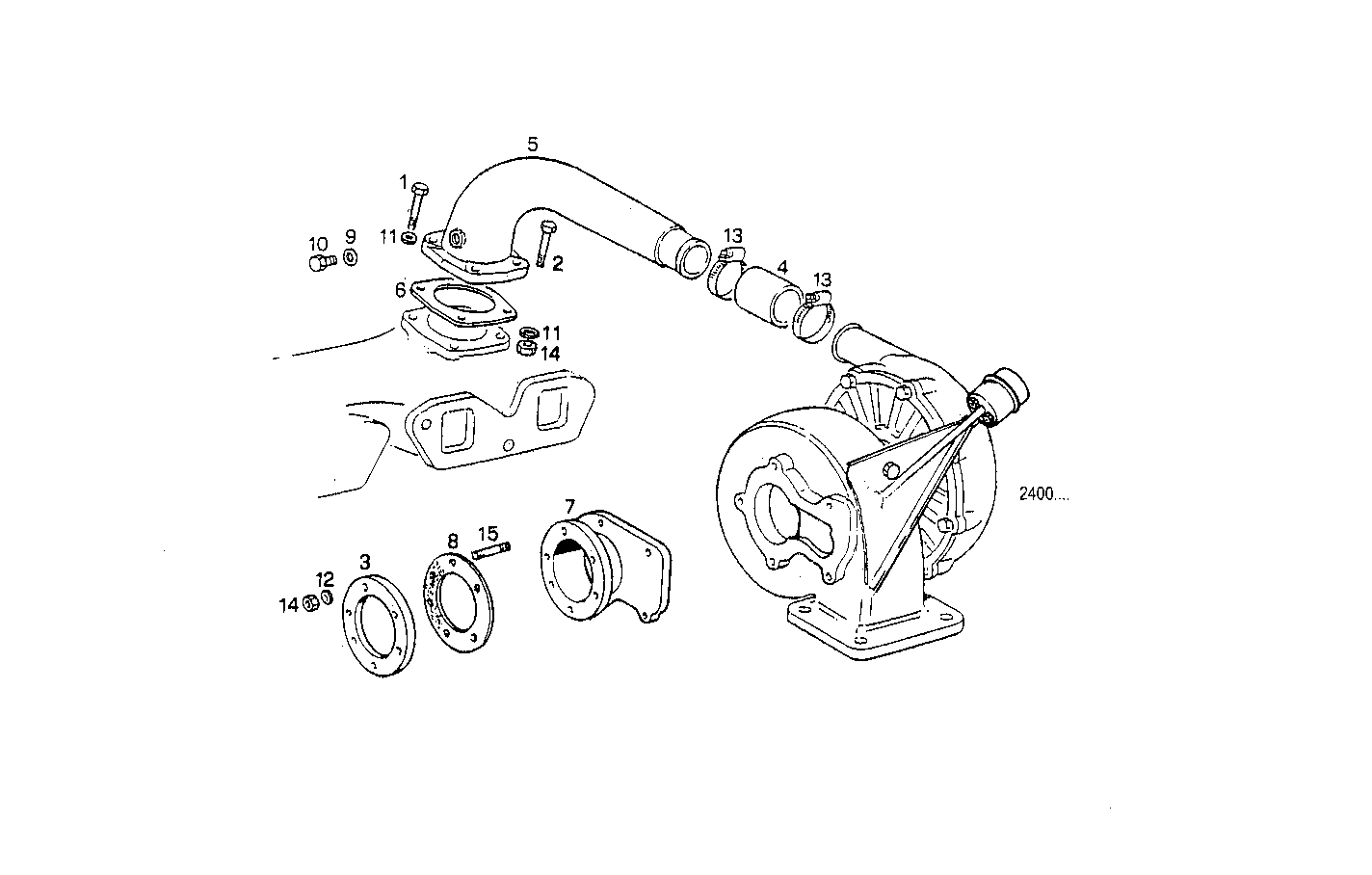 SUPERCHARGING LINES - 8061Si36.05 8061Si36 parts diagram
