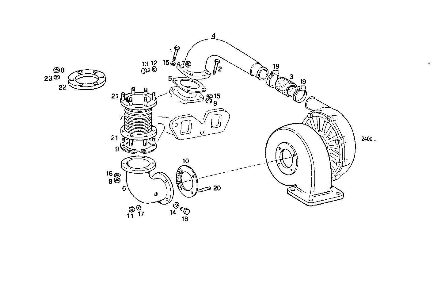 SUPERCHARGING LINES - 8061Si16.05 8061Si16 parts diagram