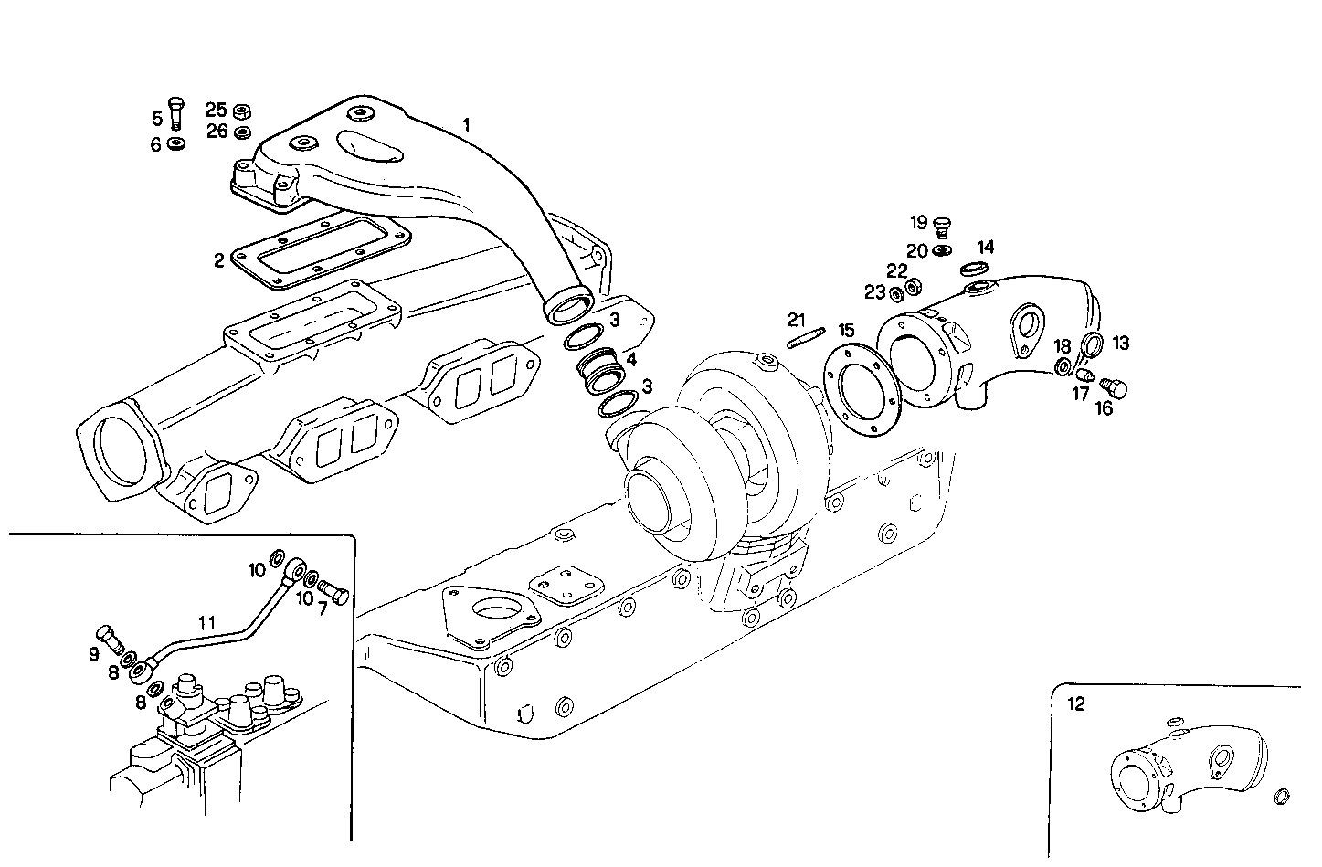 SUPERCHARGING LINES - 8361SRM40.10 8361SRM40 parts diagram