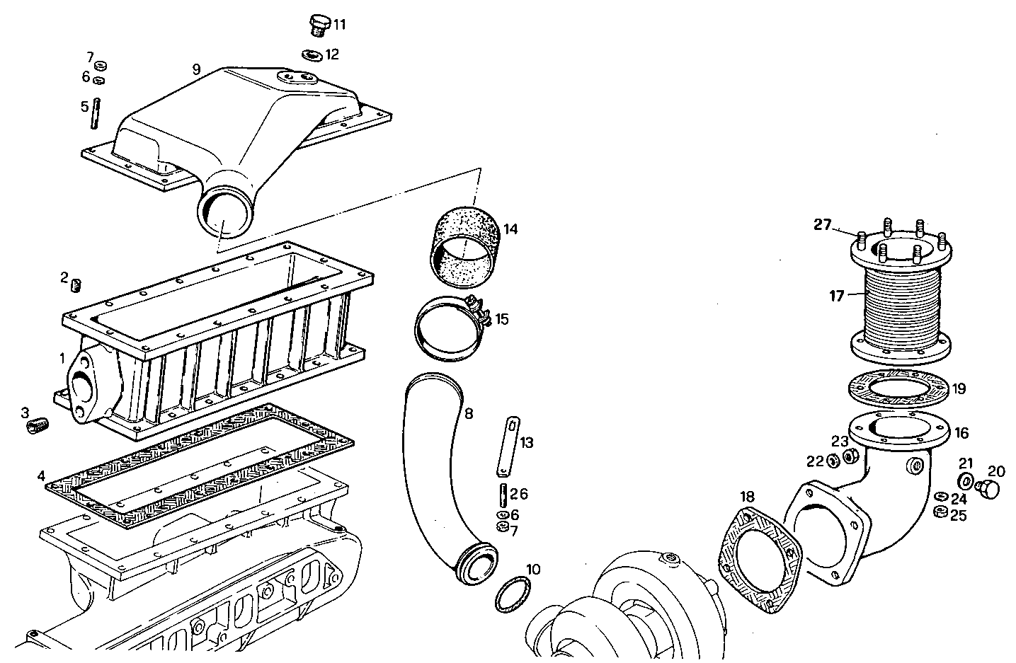 SUPERCHARGING LINES - 8460SM19.13 8460SM19 parts diagram