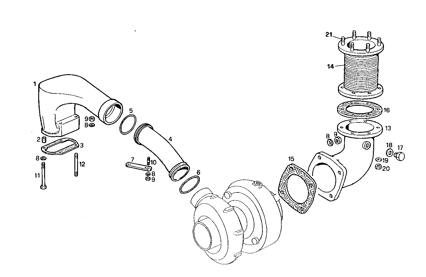 SUPERCHARGING LINES - 8460SM22.12 8460SM22 parts diagram
