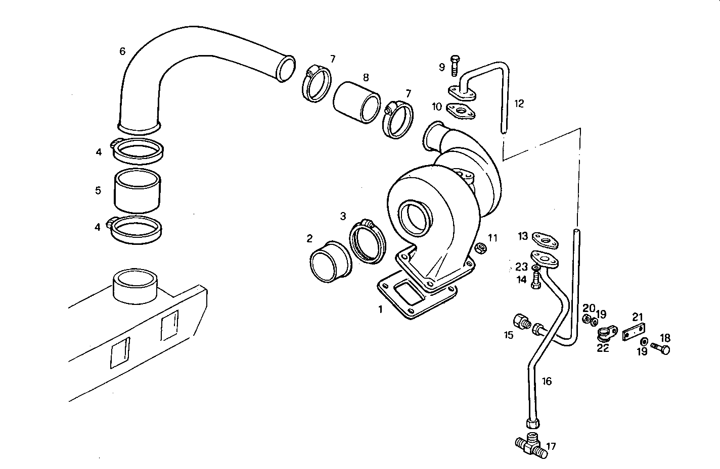 SUPERCHARGING LINES - 7450Si16.05A520 7450Si16 parts diagram