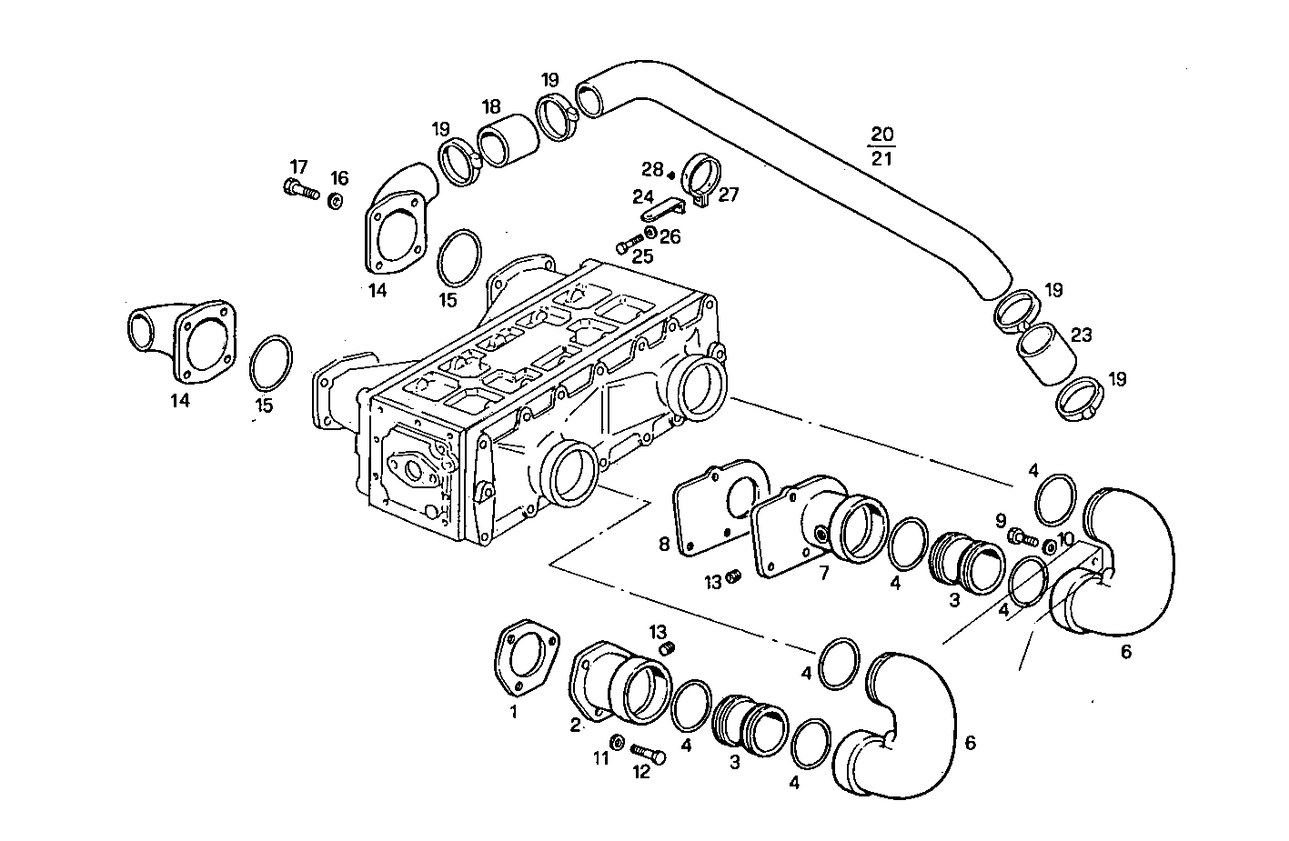 SUPERCHARGING LINES - 8281SRi16.01 8281SRi16 parts diagram
